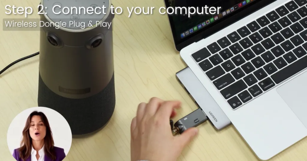 connect Nearity 360 Alien with a wireless dongle