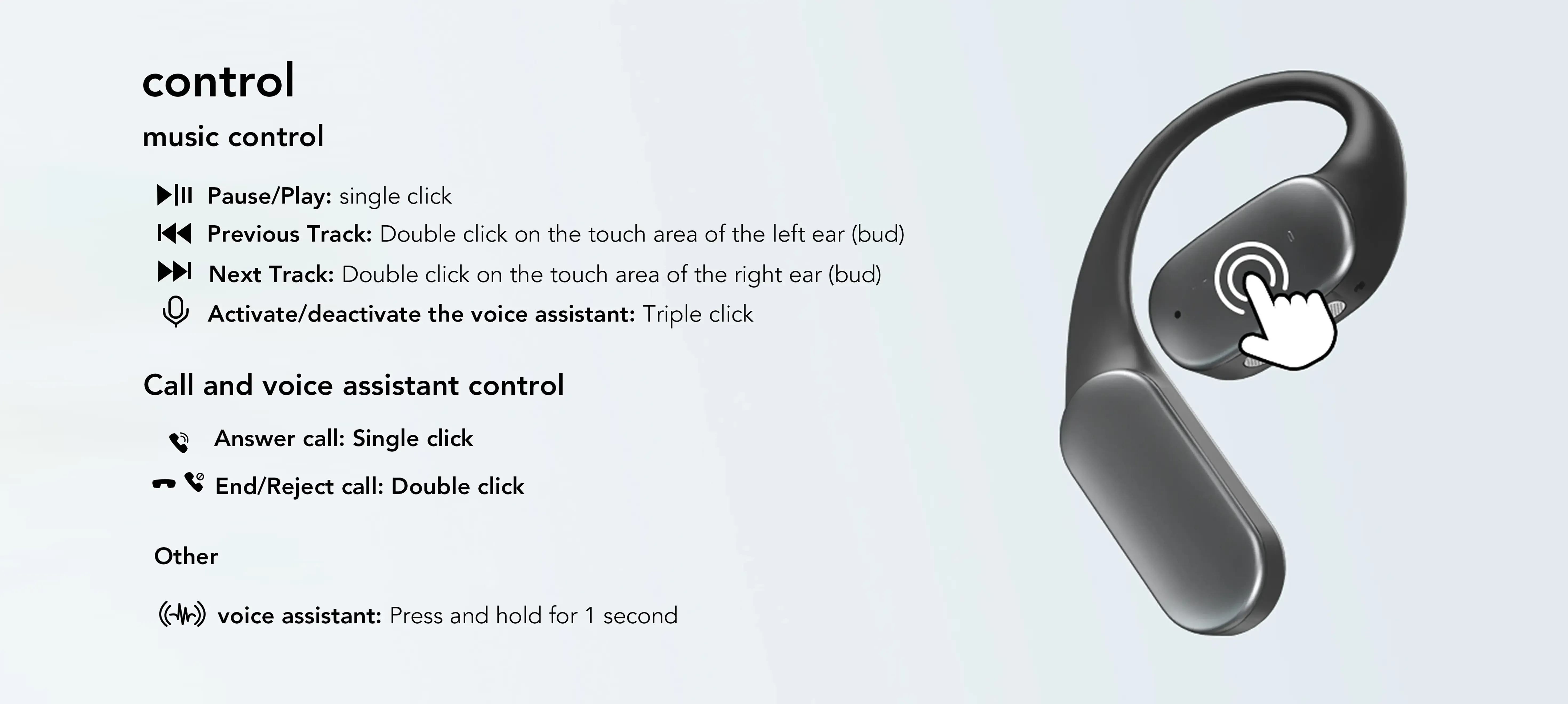 Bluetooth Earbuds Work Nearity MemPod Fit 2