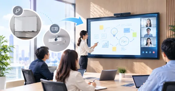 electronic whiteboard vs whiteboard