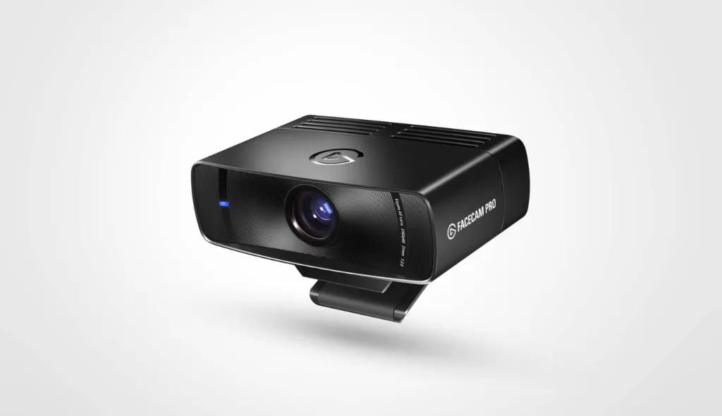 Elgato Facecam Pro webcam for online teaching.