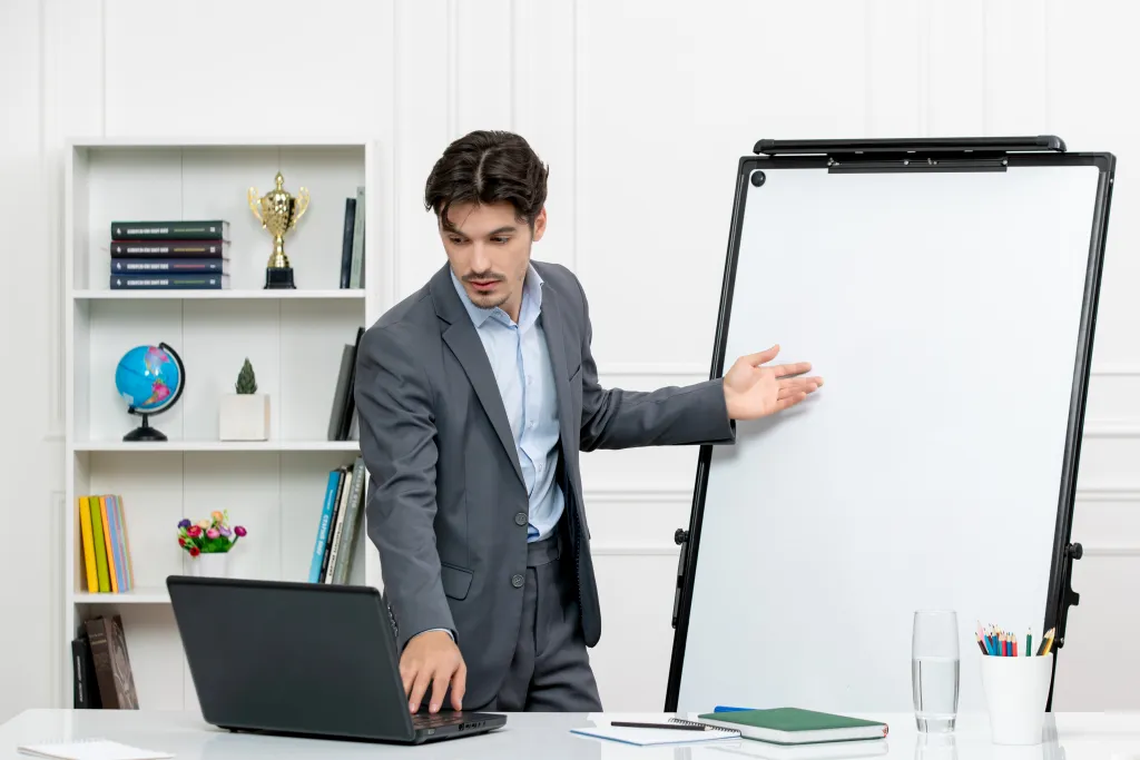 Fernseher touch verbessert die arbeitseffizienz