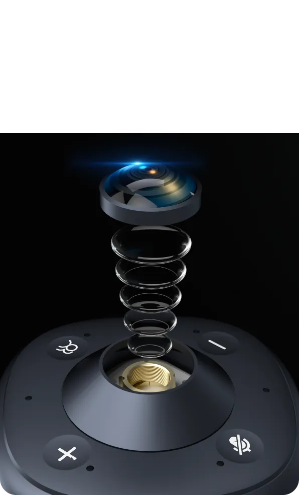 with Sony Sensor, super-wide FOV, gallery view