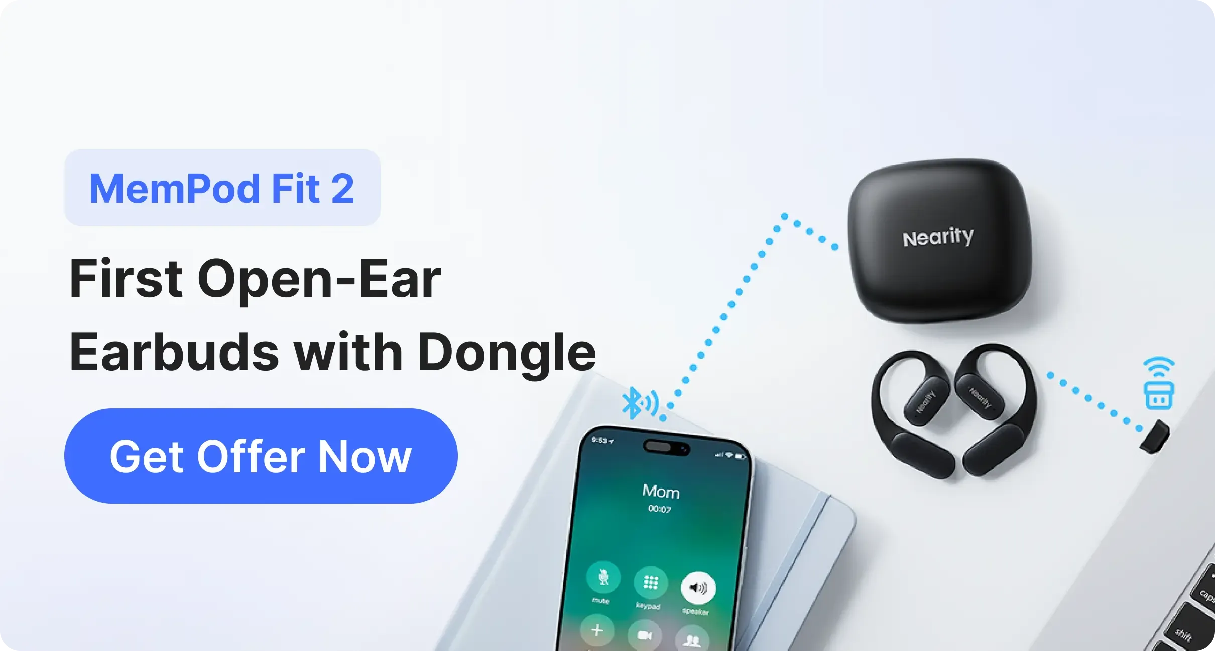 fit2 open ear buds