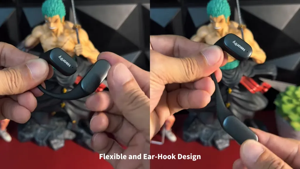 flexible and ear-hook design