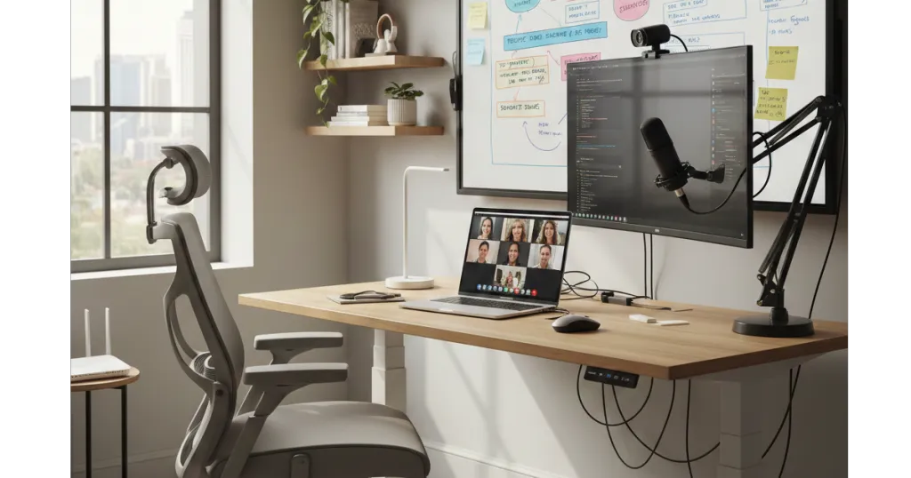 a flexible remote jobs environment