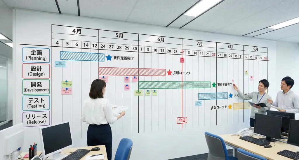 仕事でホワイトボードを活用している人