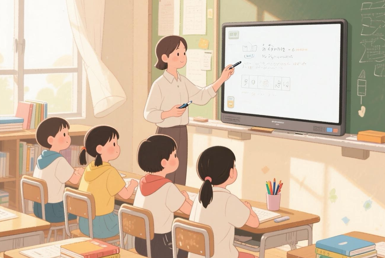 教育現場のデジタルホワイトボード