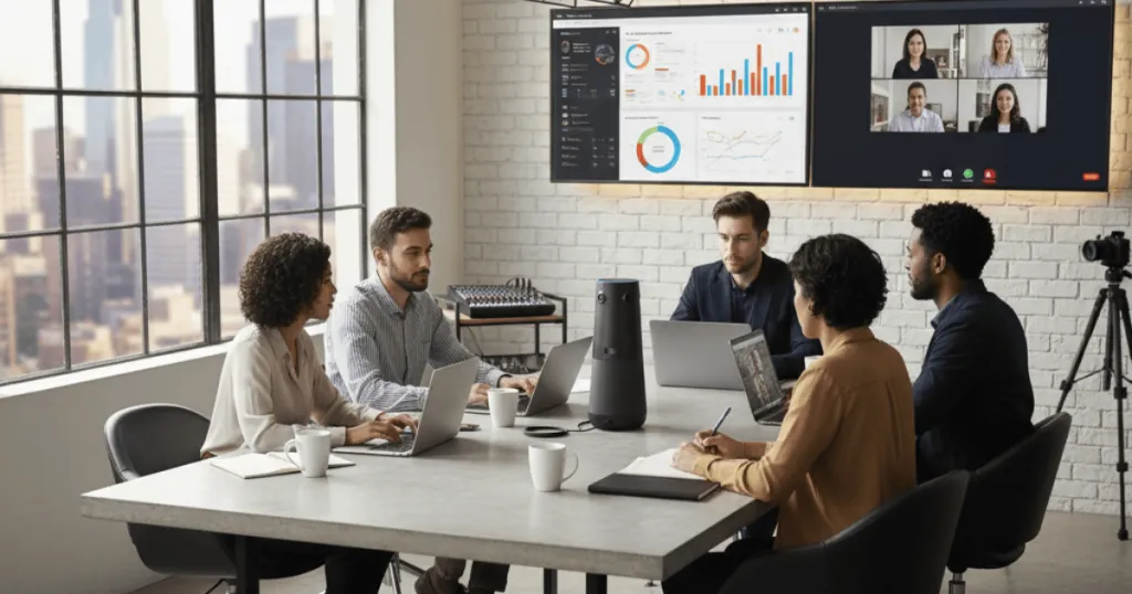 work with remote colleagues