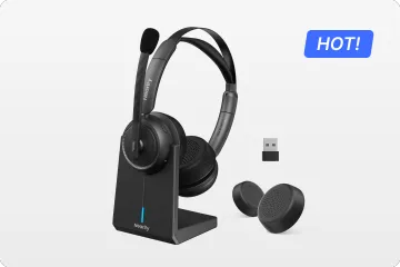 Wireless Headset with Mic for Work Nearity EP320