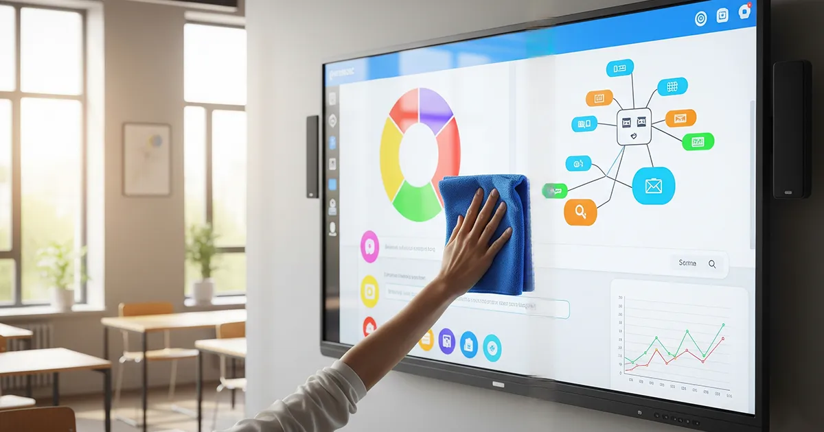 Smartnotebook Clean Up How to Clean Smart Board Screens Safely: 5 Common Mistakes to Avoidn ...