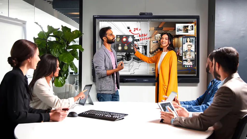 interactive-smart-board-collaboration-office