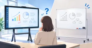 interactive whiteboard vs traditional whiteboard