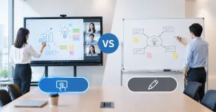 interactive whiteboard vs traditional whiteboard