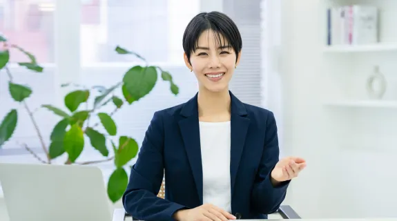 仕事のモチベーションが高いビジネスパーソン