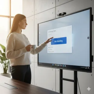join meetings with smartboards