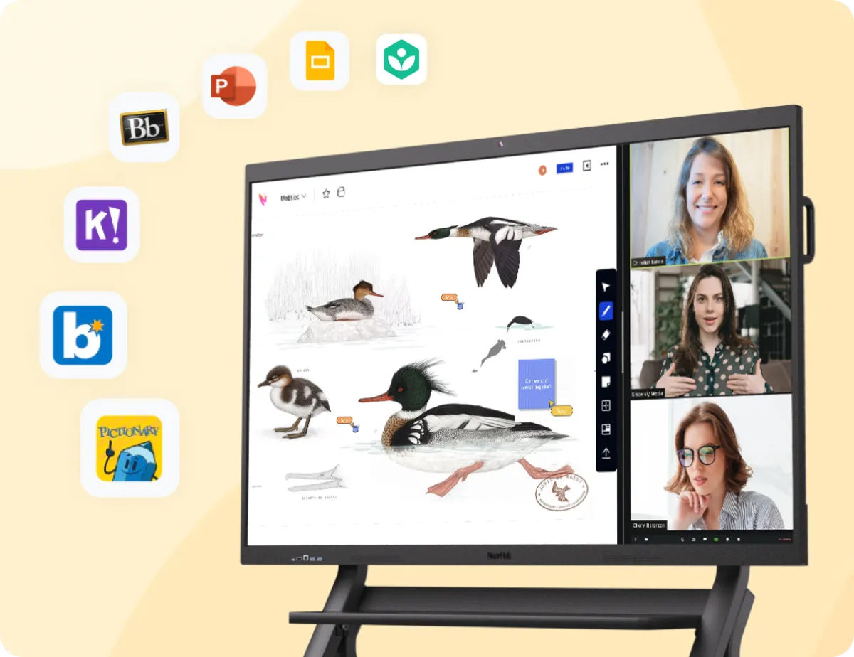 NearHub Board S Pro interactive smart boards for classroom