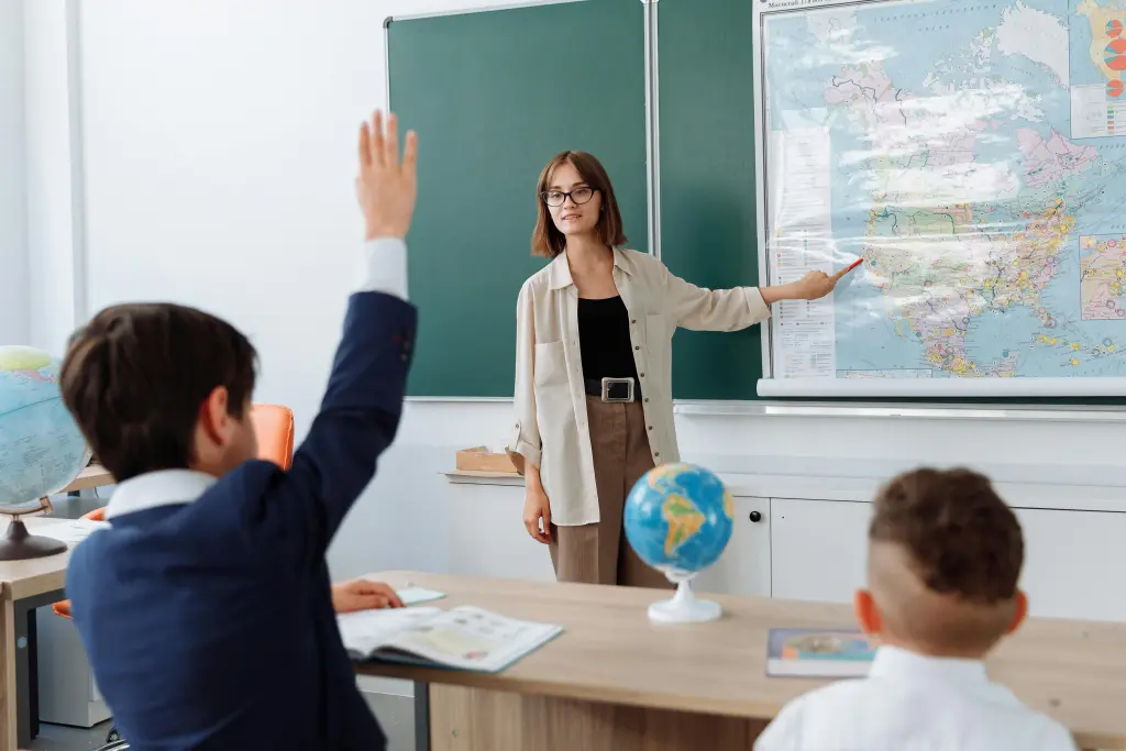 Schueler will kahoot beitreten im klassenzimmer