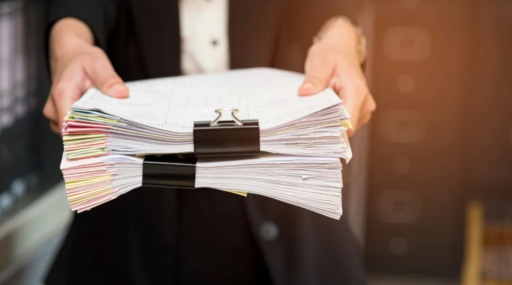 large-quantity-of-documents