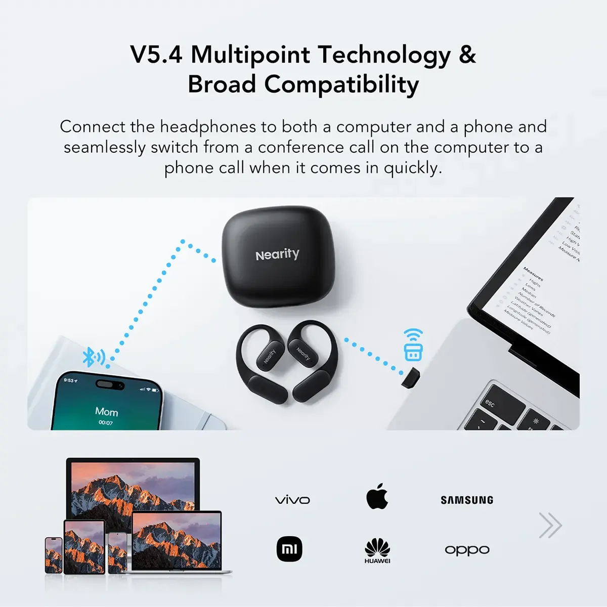 best earbuds for meetings with dual connection