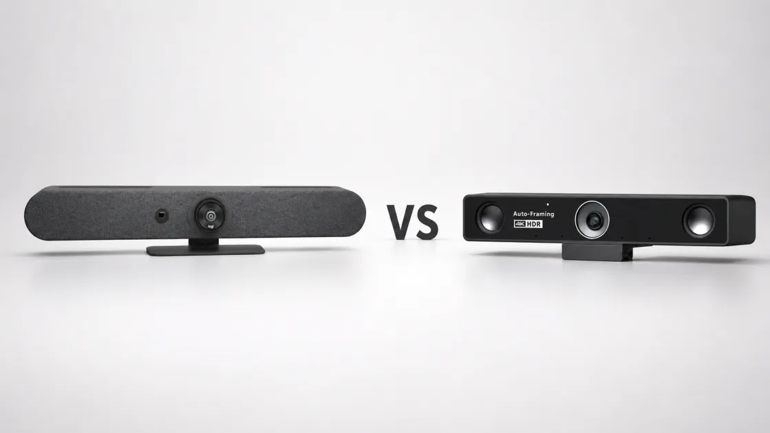 Logitech Rally Bar Mini vs. Nearity V30S: Best Small Room Camera