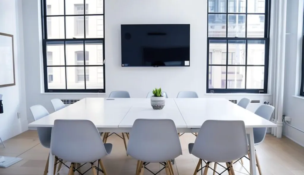 A medium conference room.