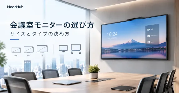 meeting room monitor size
