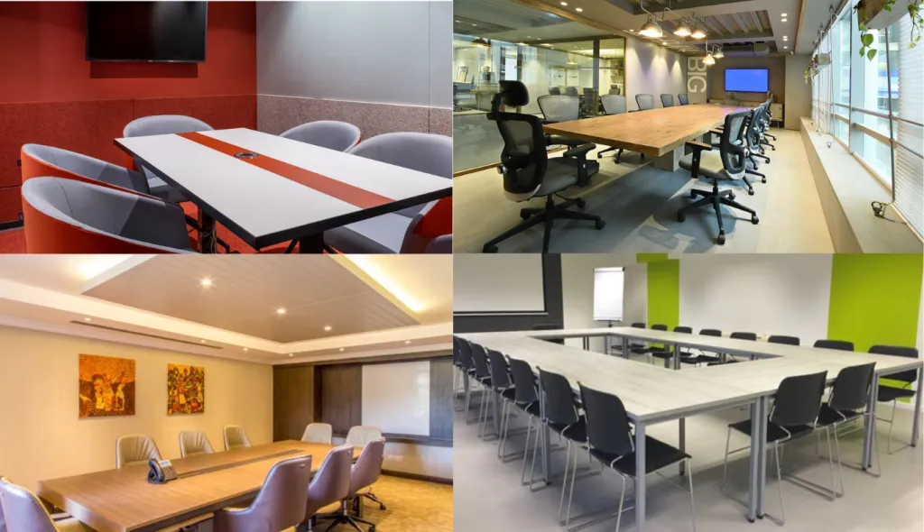 4 large meeting room layout