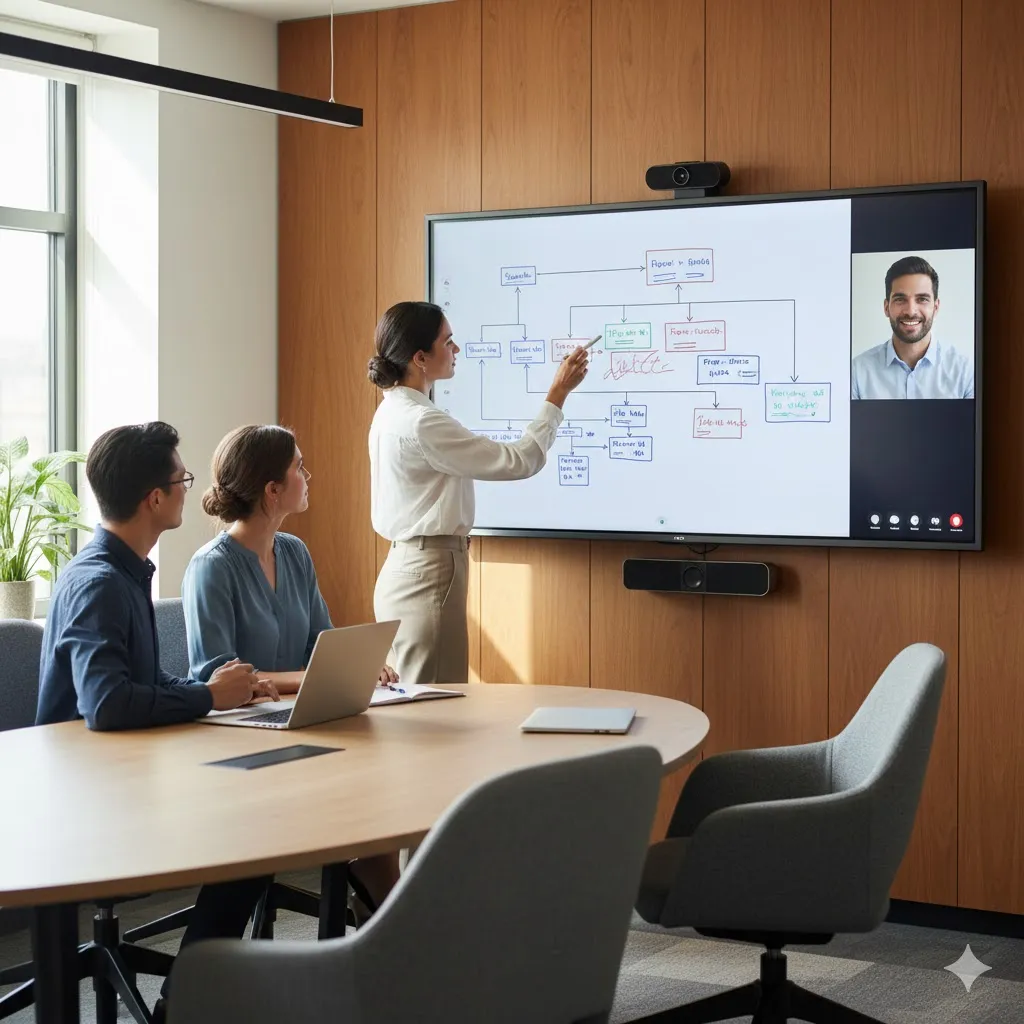 meeting-with-smart-whiteboard