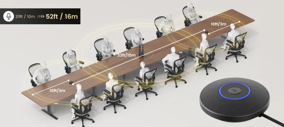 Nearity 360 Alien meilleure caméra de conférence pour l'ingénierie et la construction