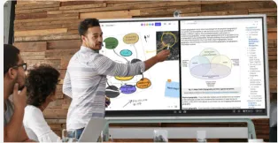 using smartboard in class to teach