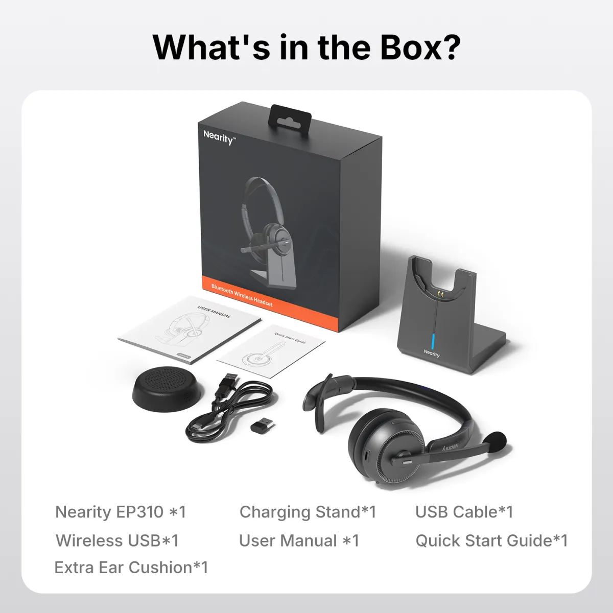 mono bluetooth headset unboxing