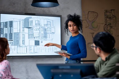 nearhub board for architecture and construction team
