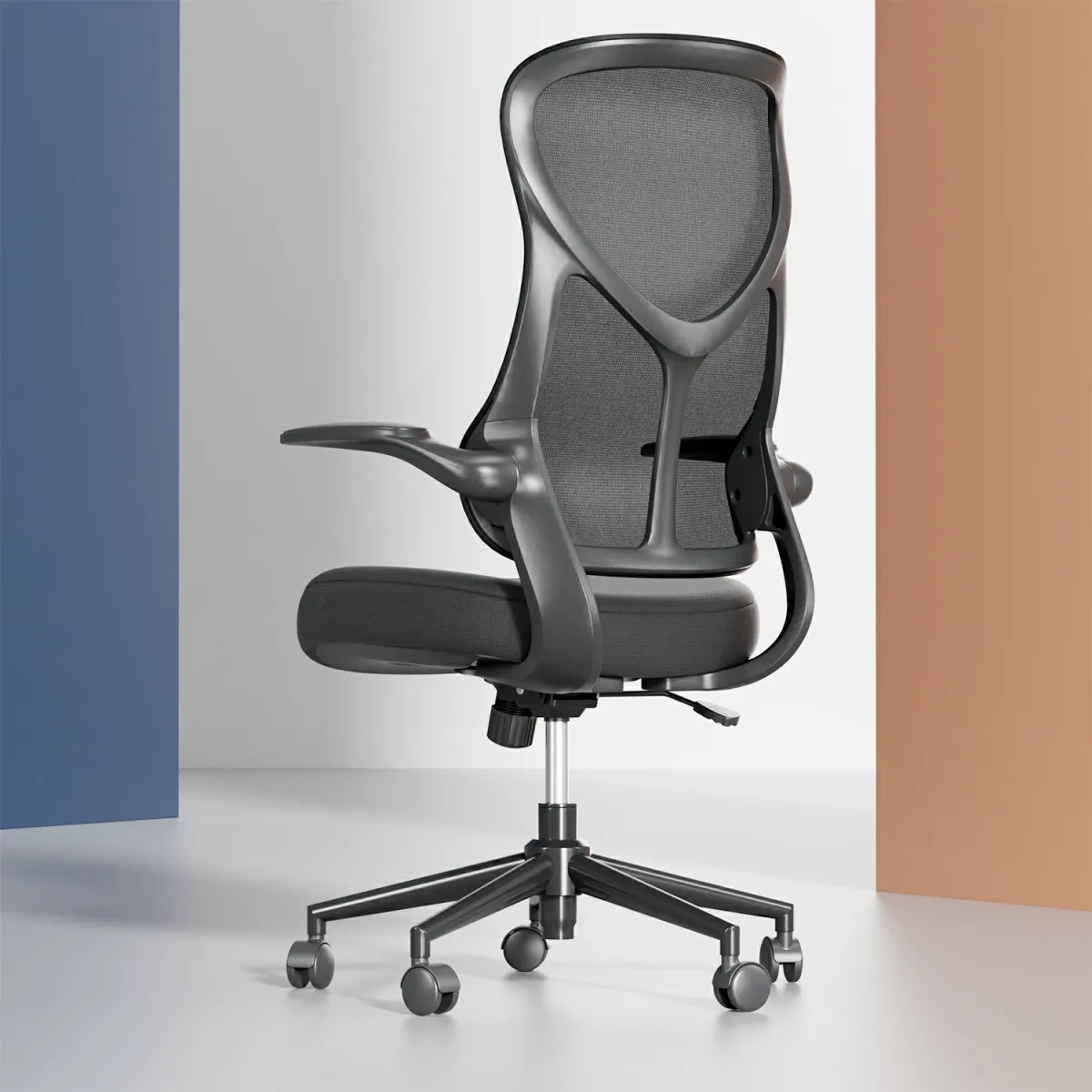 Black and small office chair