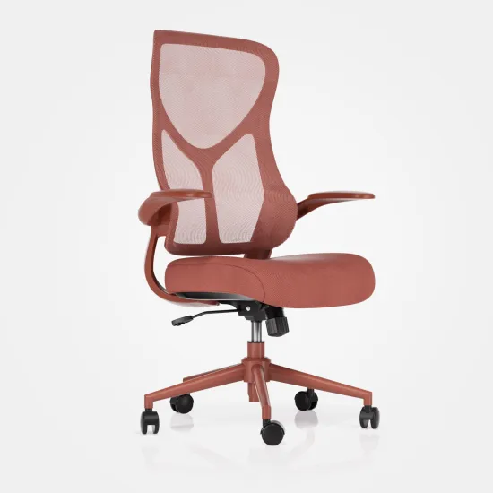 NearHub Ergo EC10 red office chairs small