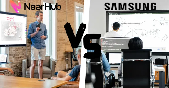 Nearhub oder samsung flip pro 