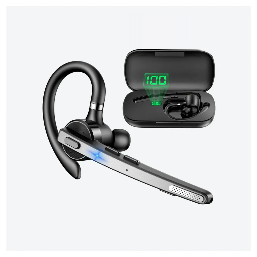 this is a pair of best single ear bluetooth headset for phone calls