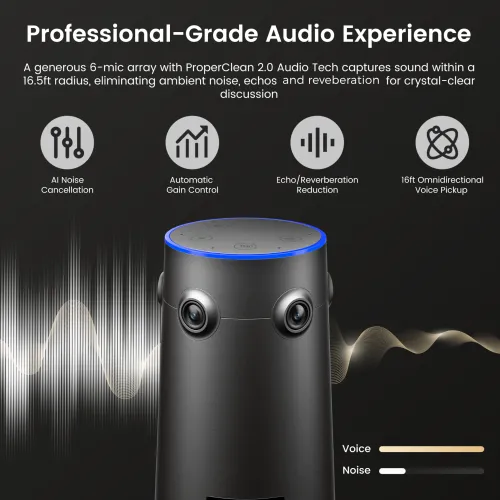 Nearity 360 Alien-4K 360° All-in-One Conference Camera | NearHub