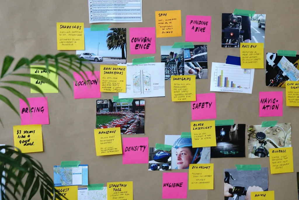 a corkboard that needs a digital info board