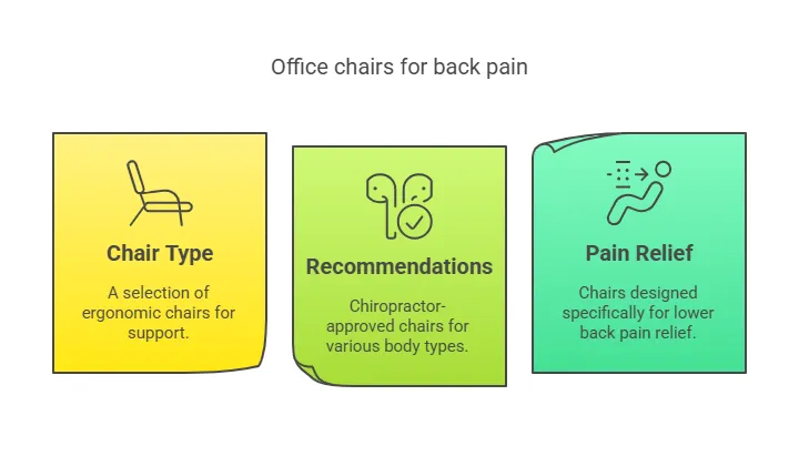 The chiropractor recommended office chair