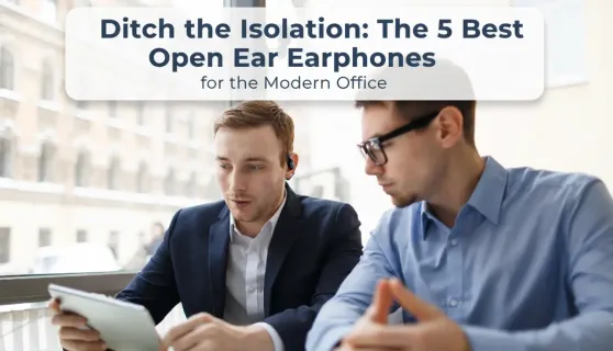 open ear earphone for office