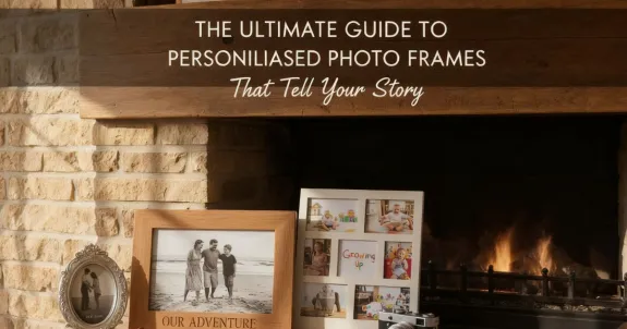personalised picture name frames with words