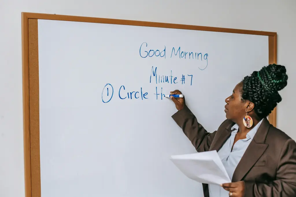a teacher needs smart board for classroom