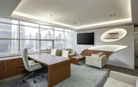 office with smartboard