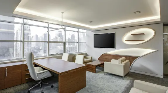 office with smartboard