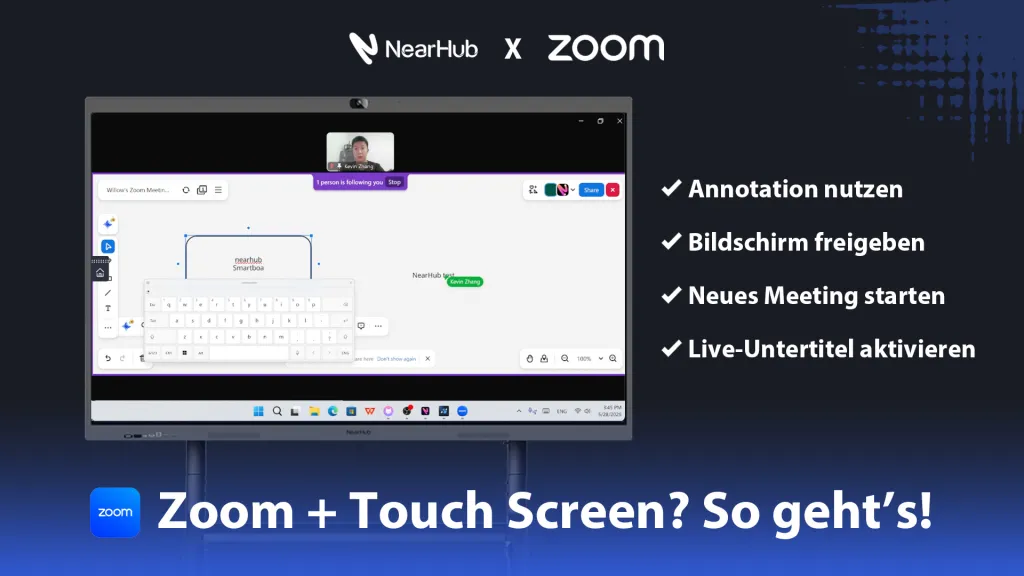 Produktivitaet app zoom