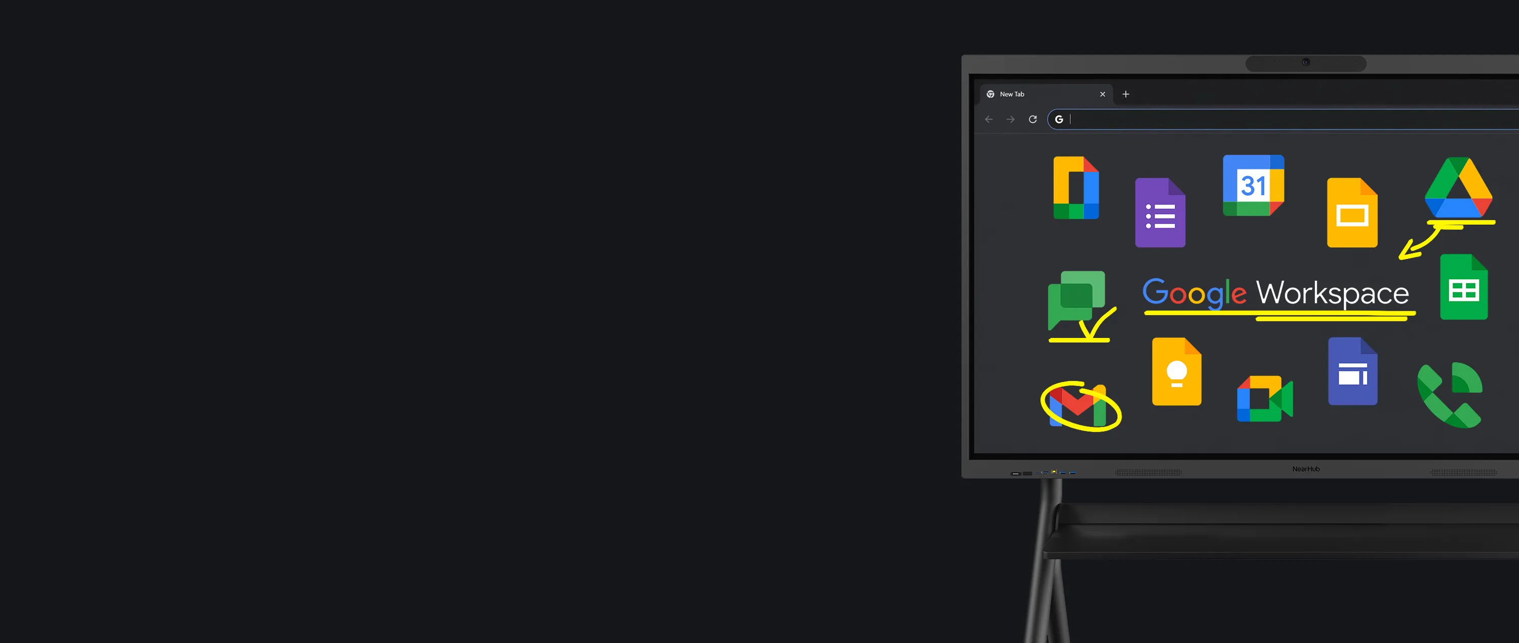 Full Desktop Chrome You Can Draw Directly On