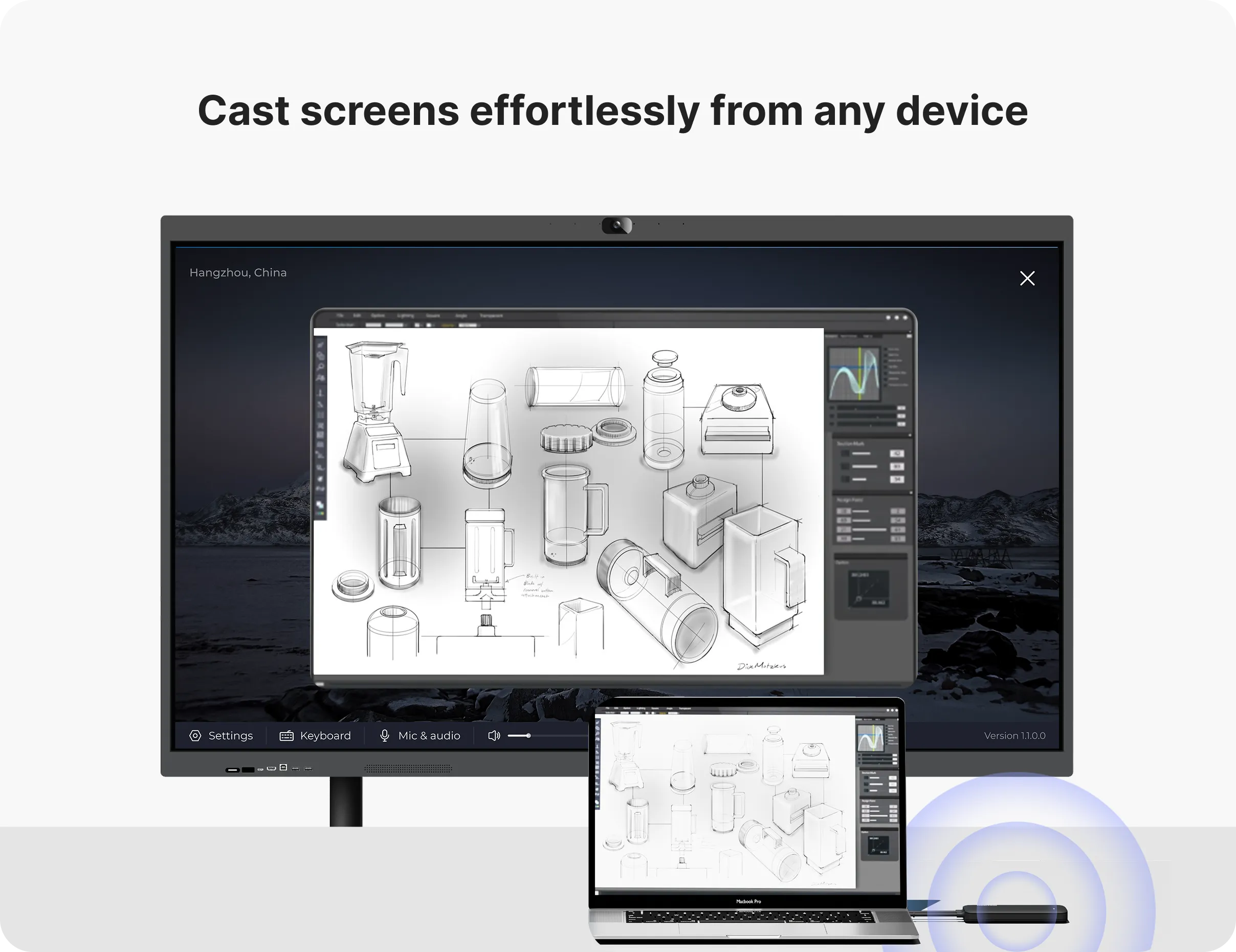 Nearhub Board S pro whiteboard touch screen