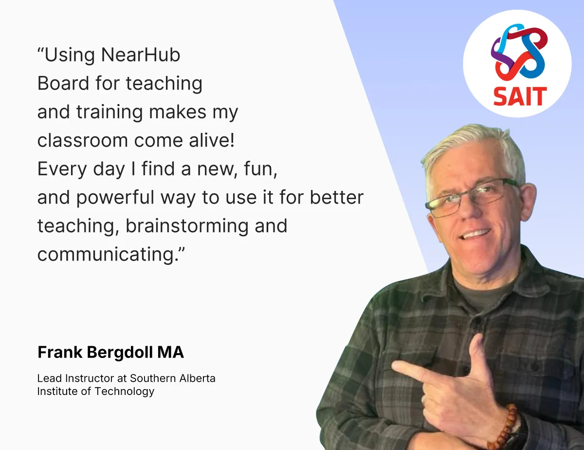 NearHub Board Max smart whiteboard supports screencast from any device like Macbook, Windows destop/laptop,phone and more 