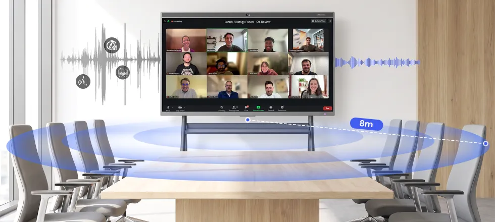 Hear Every Voice with 24-Mic Clarity