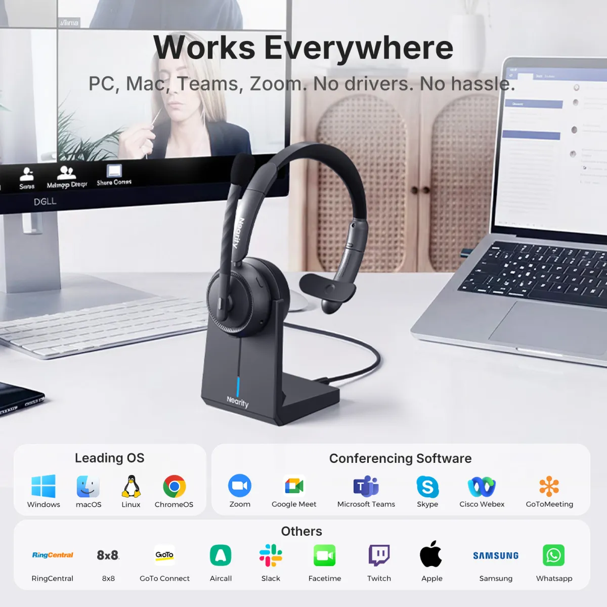 single ear bluetooth headset compatibility